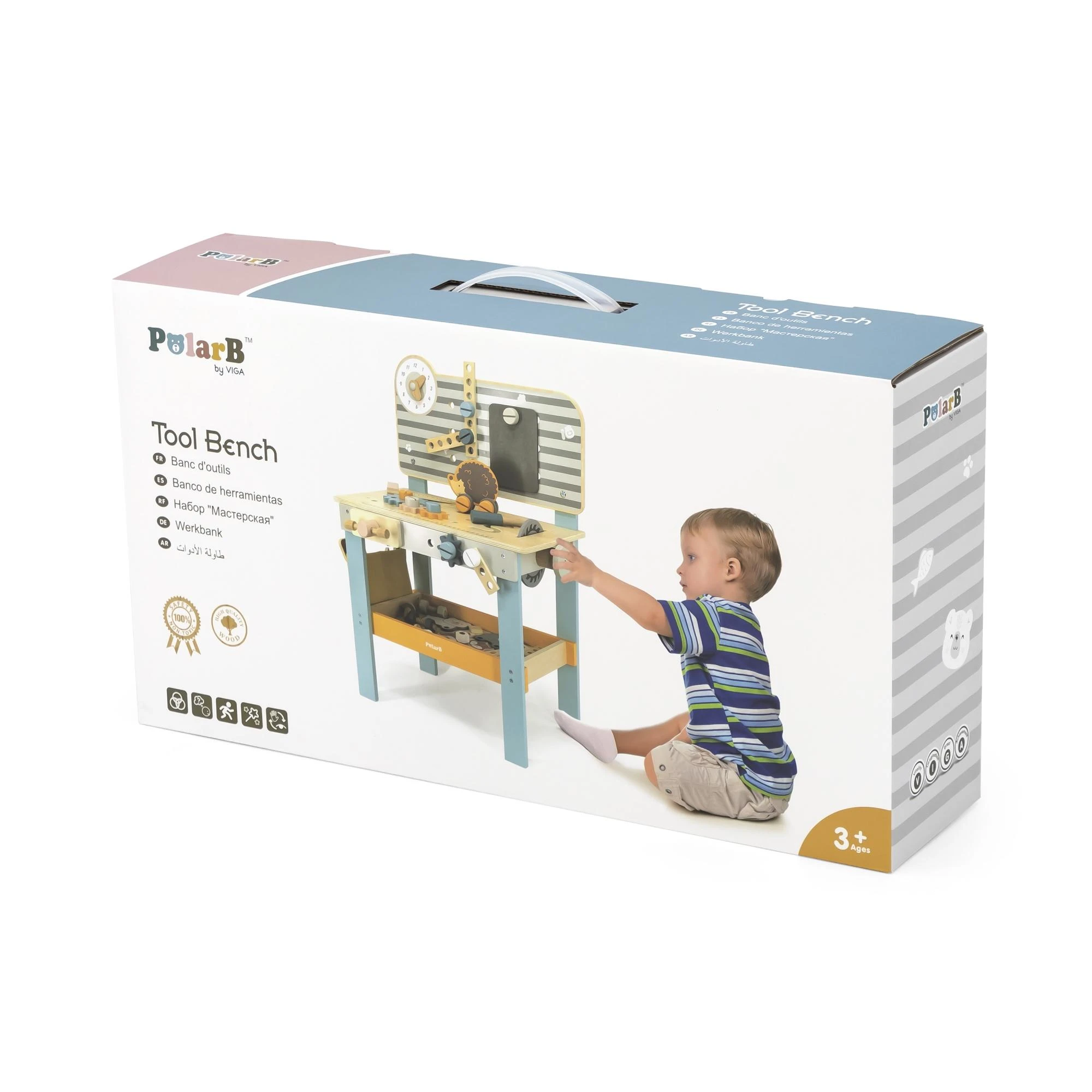 Viga Toys Viga Žaislai Medienos Dirbtuvės Meistras