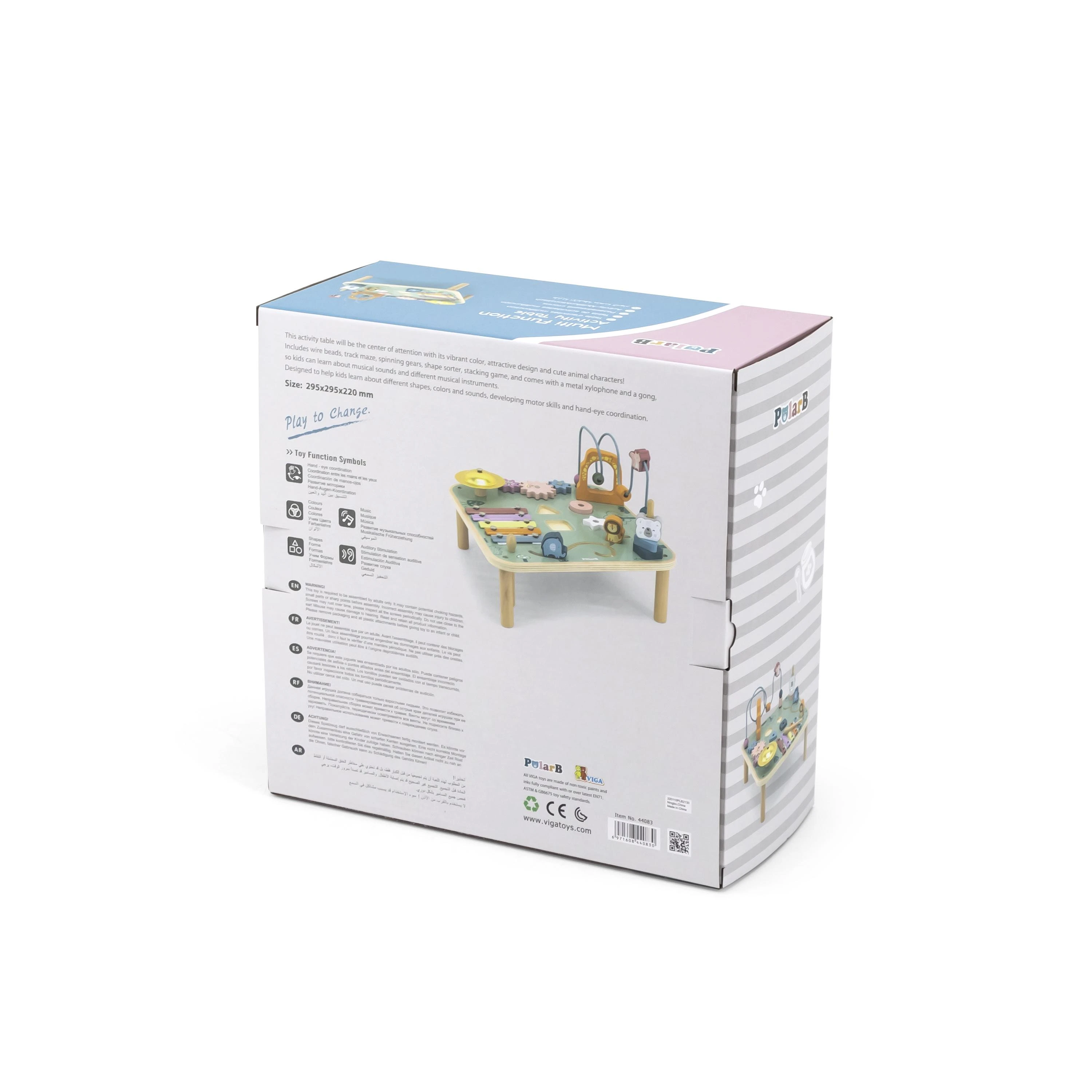 Viga Toys Viga 44083 PolarB muzikinis mokomasis stalas