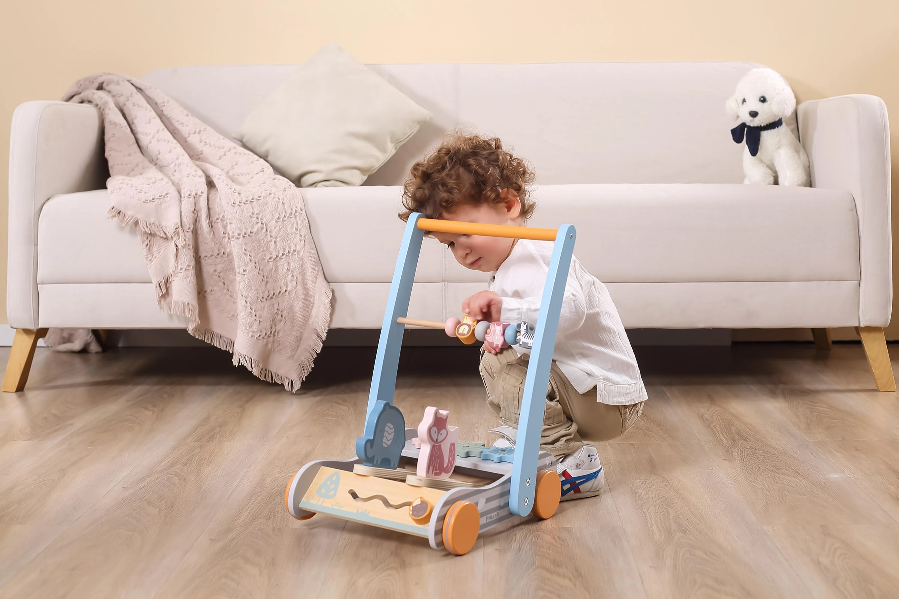 Viga Toys medinis stumdukas