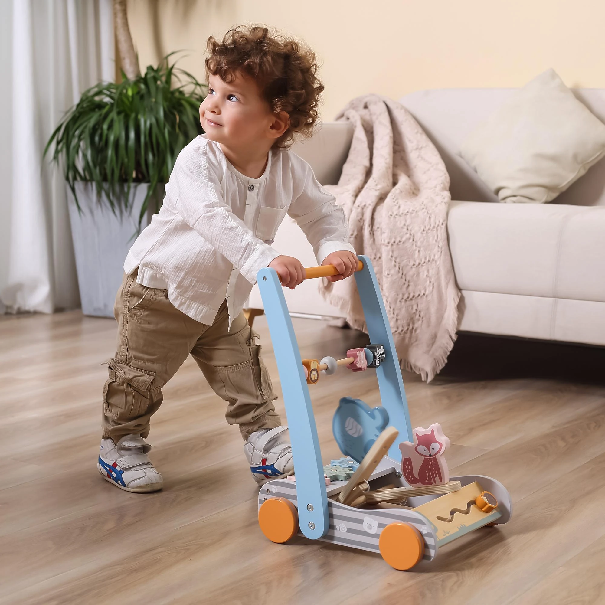 Viga Toys medinis stumdukas