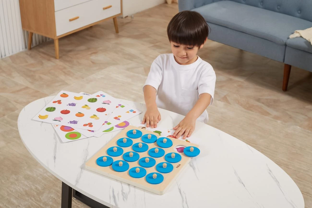 Dėlionė Viga Toys Viga Atminties Žaidimas Su 10 Kortelių