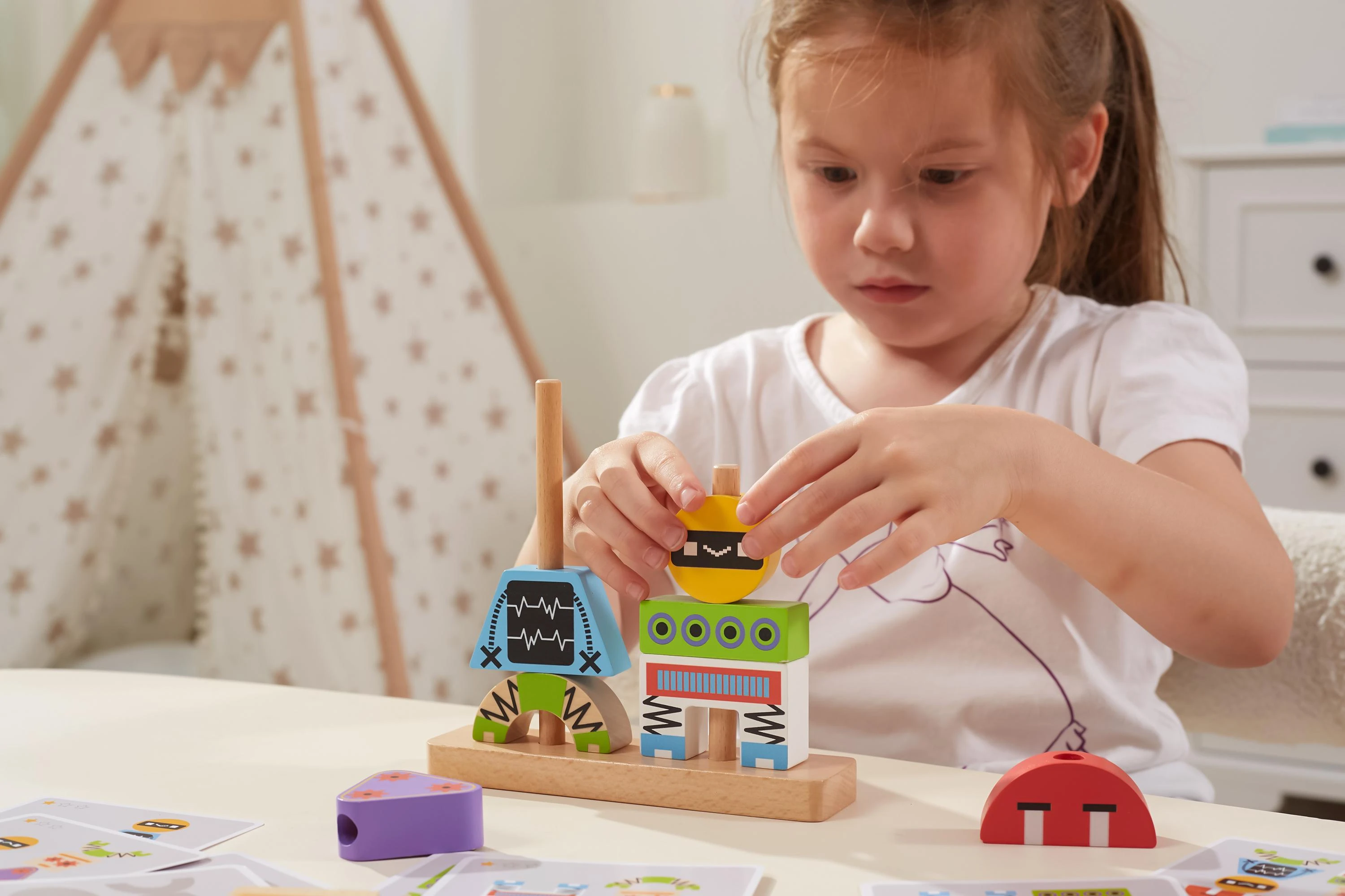 VIGA Robotų konstruktorius Piramidė 8 el.