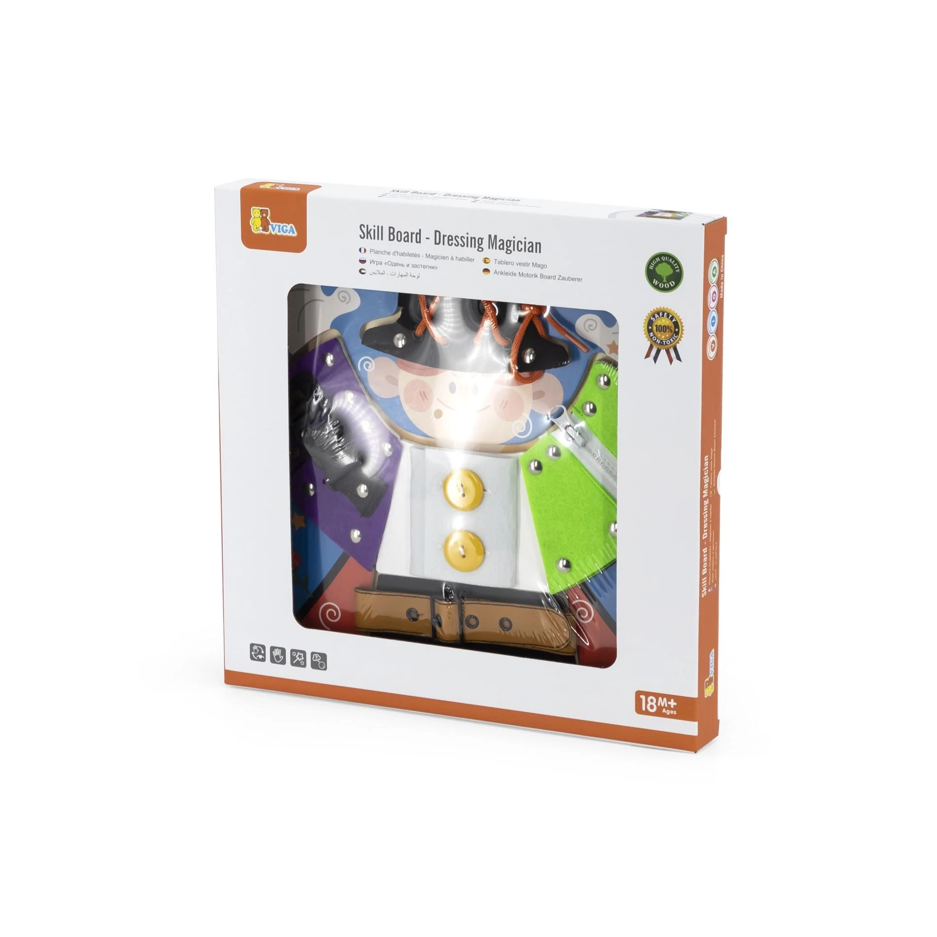 Viga 44672 Magic Dress-Up įgūdžių lenta