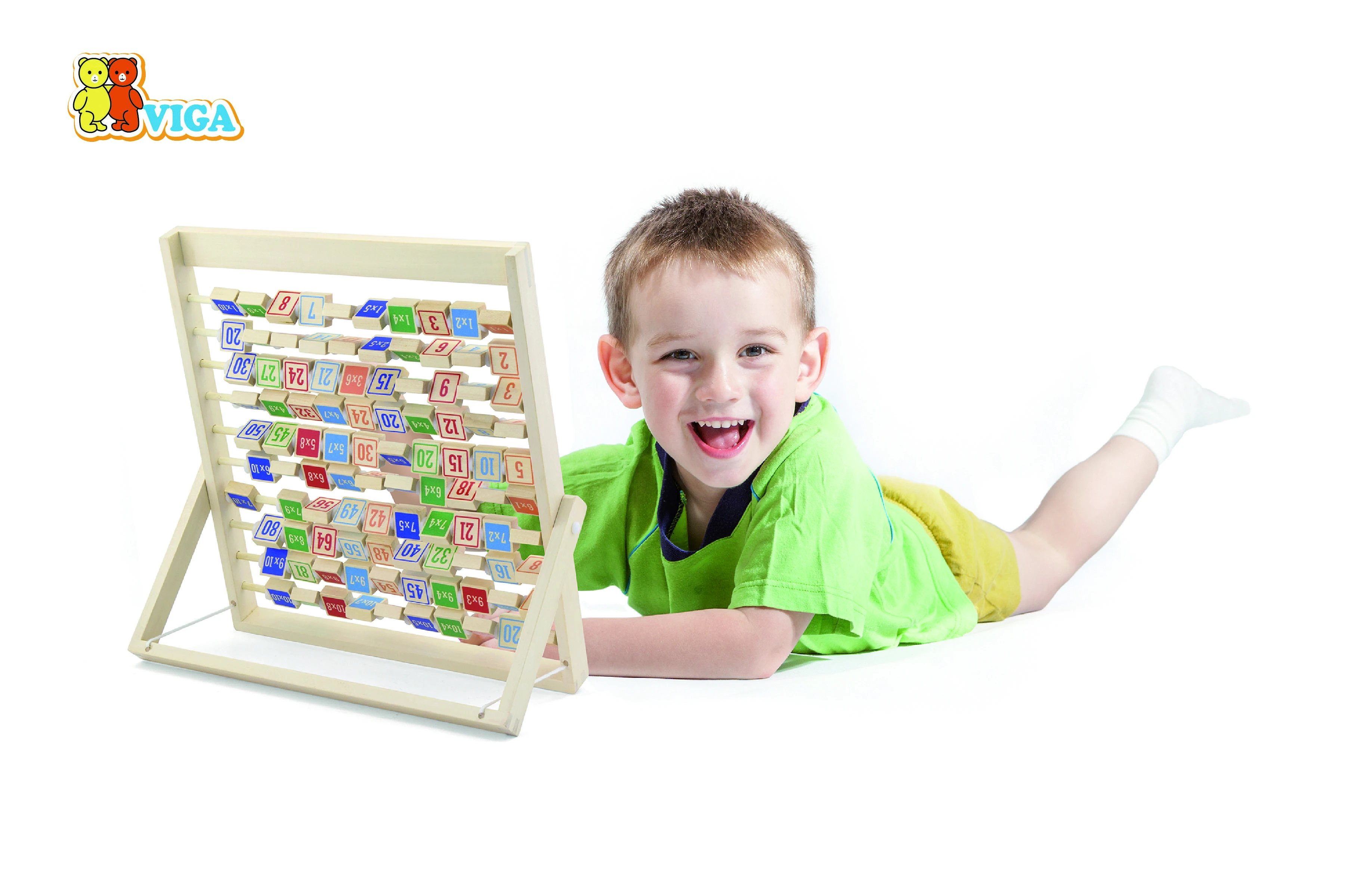 Viga Toys Medinė Daugybos Lentelė Iš Viga