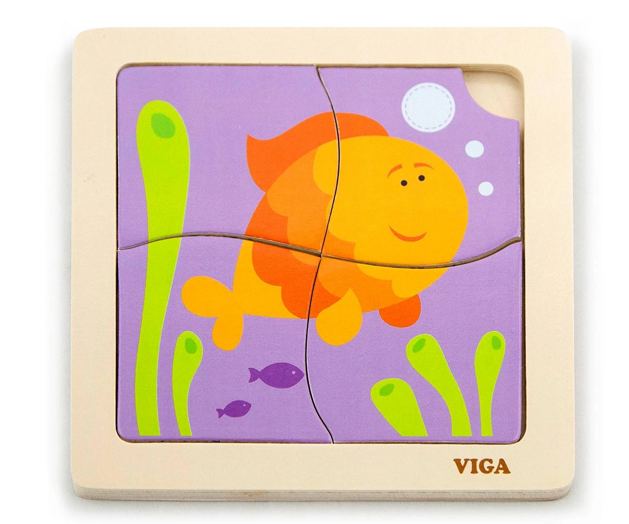 Viga Dėlionė 4 vnt. - Žuvytė