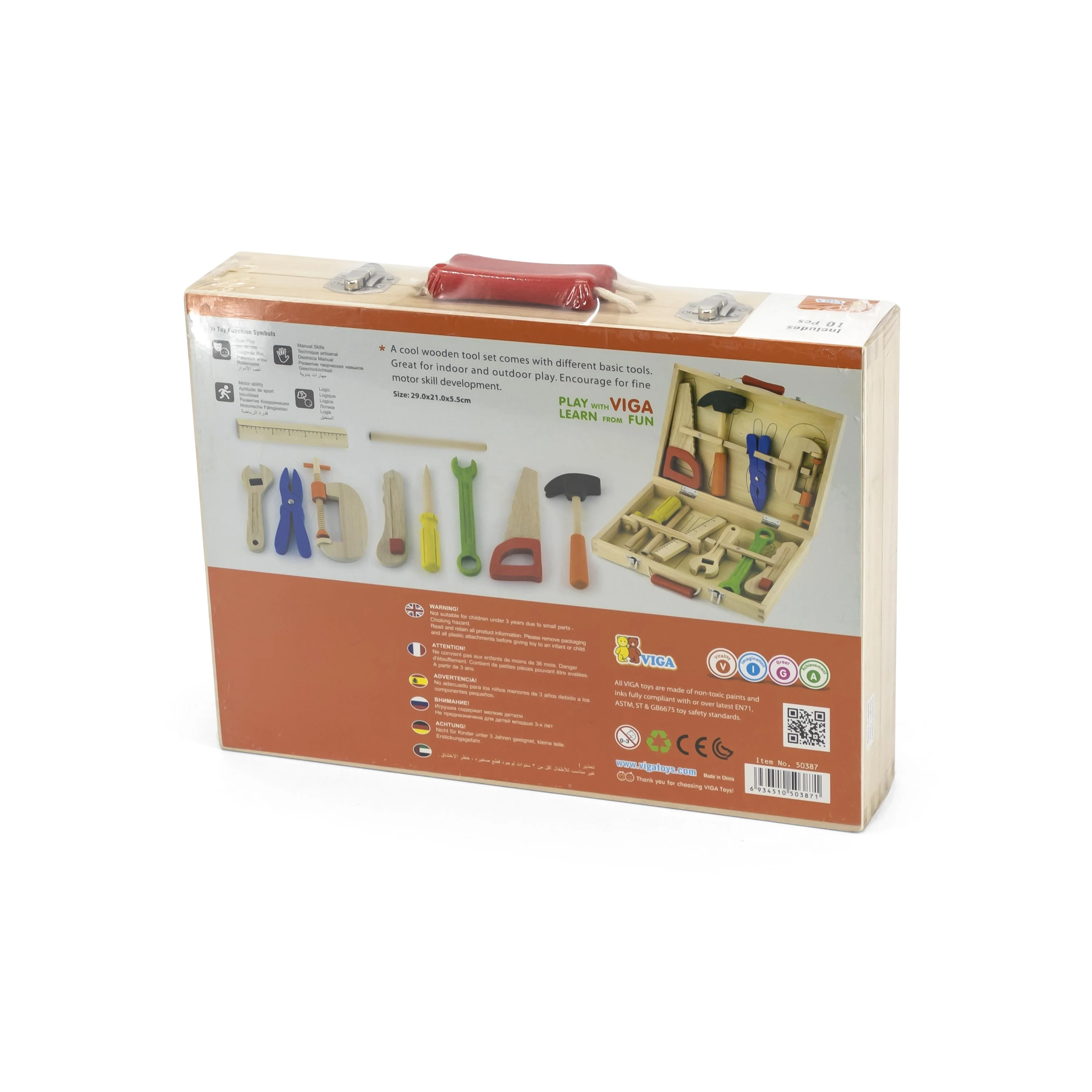Viga 50387 Lagaminas / įrankių dėžė 10 vnt