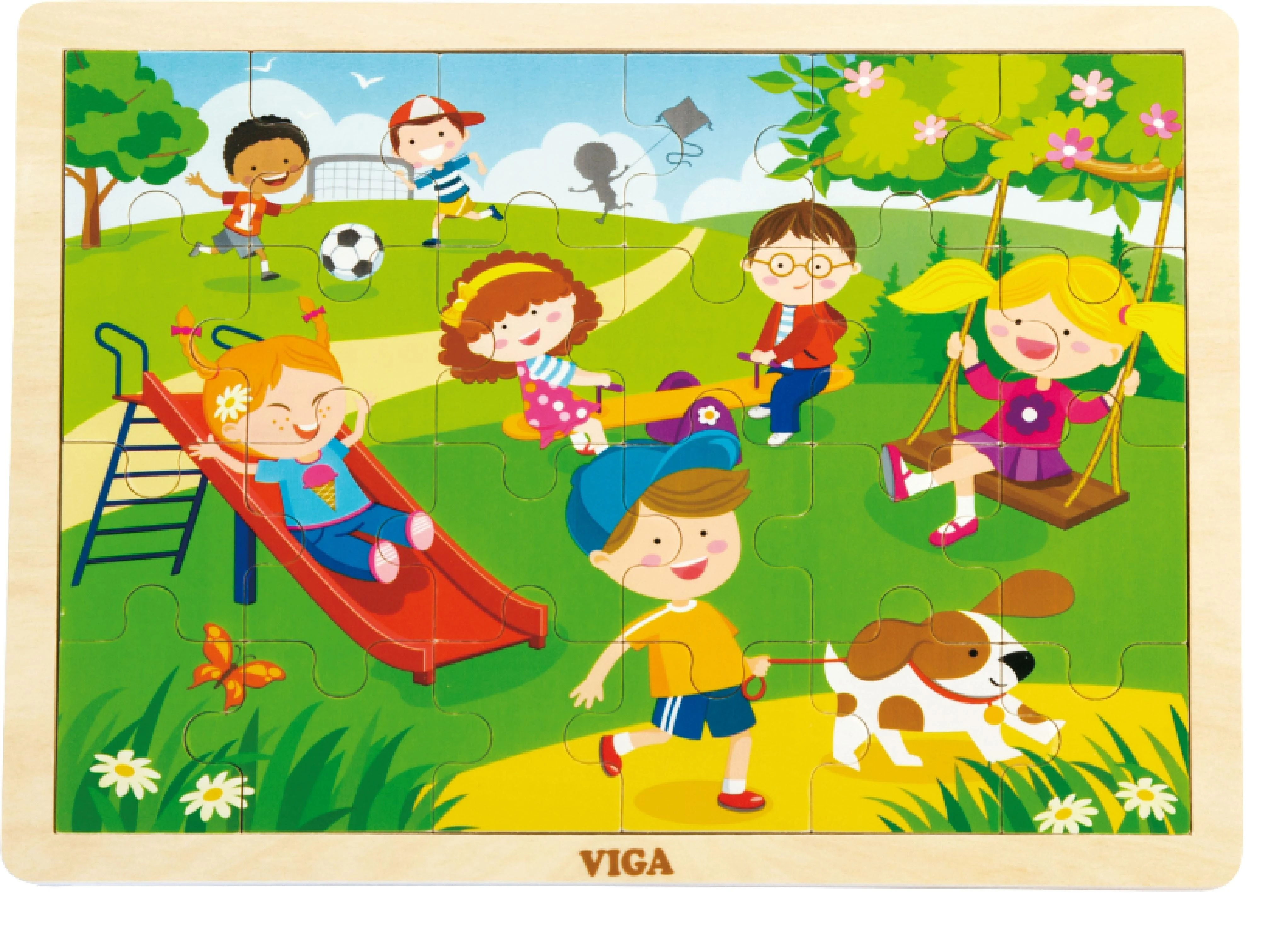 Viga Dėlionė 24 vnt. - Pavasaris