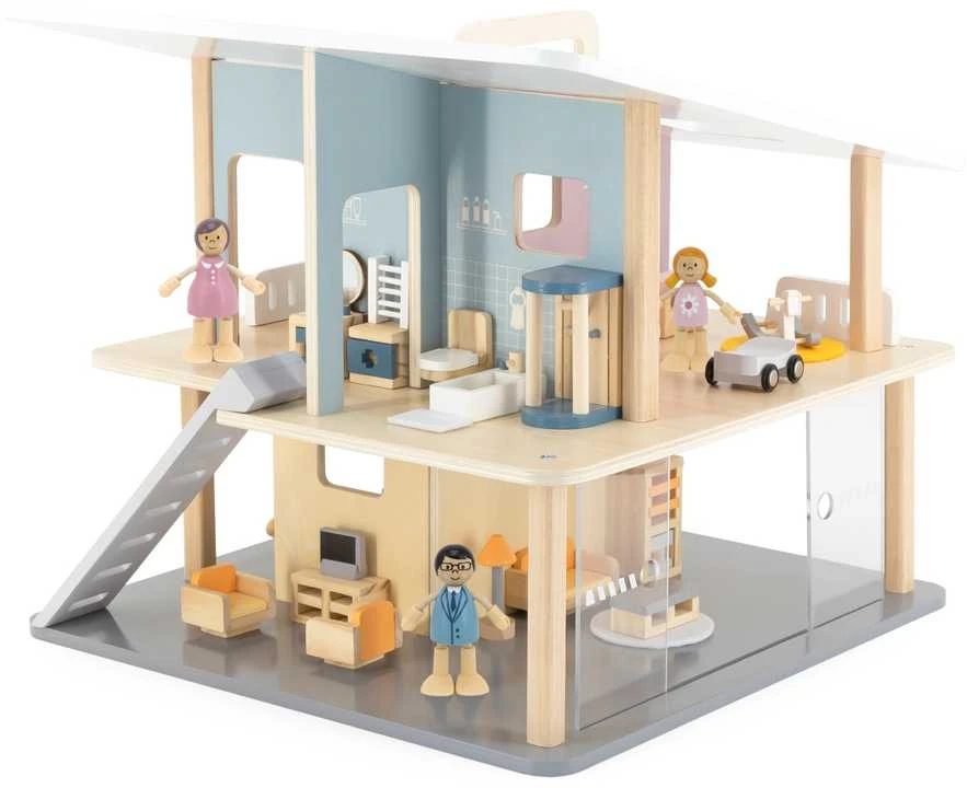 Viga Toys „Viga Polarb“ baldų rinkinys „Dollhouse“ salonui