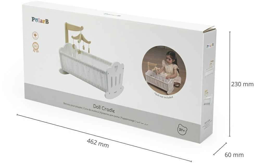 Viga Toys VIGA Lėlių Medinė Kolyvė PolarB