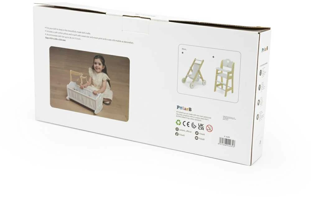 Viga Toys VIGA Lėlių Medinė Kolyvė PolarB