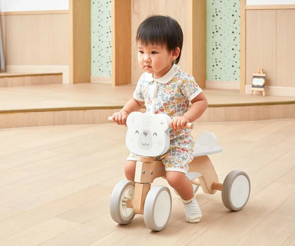 Viga Toys VIGA PolarB medinis stumdukas lokiukas