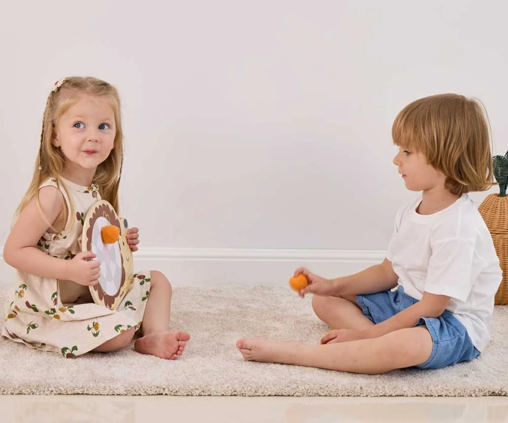 Viga Toys VIGA 44242 PolarB medinis arkadinis žaidimas ežiukas