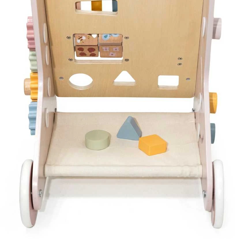 Viga Toys Medinis rožinis stumdukas PolarB