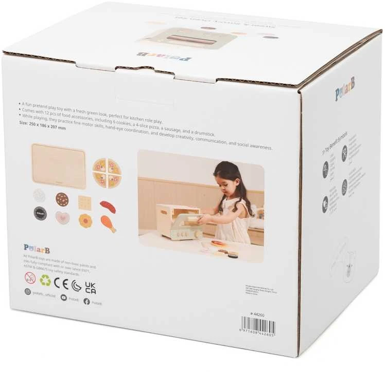 Viga Toys Medinis VIGA kepimo rinkinys su orkaite
