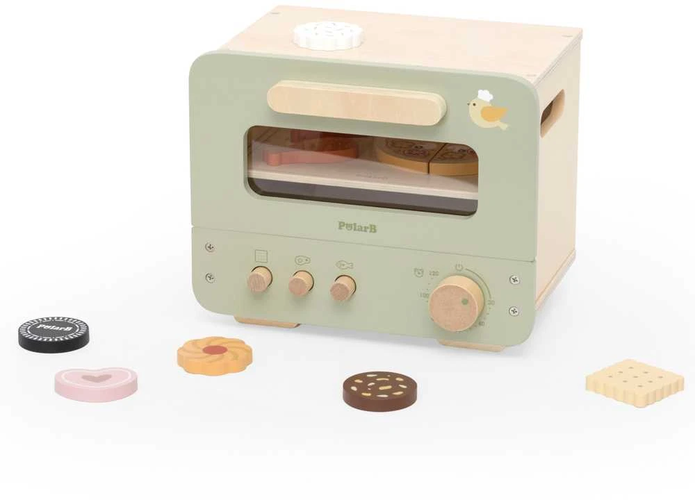 Viga Toys Medinis VIGA kepimo rinkinys su orkaite