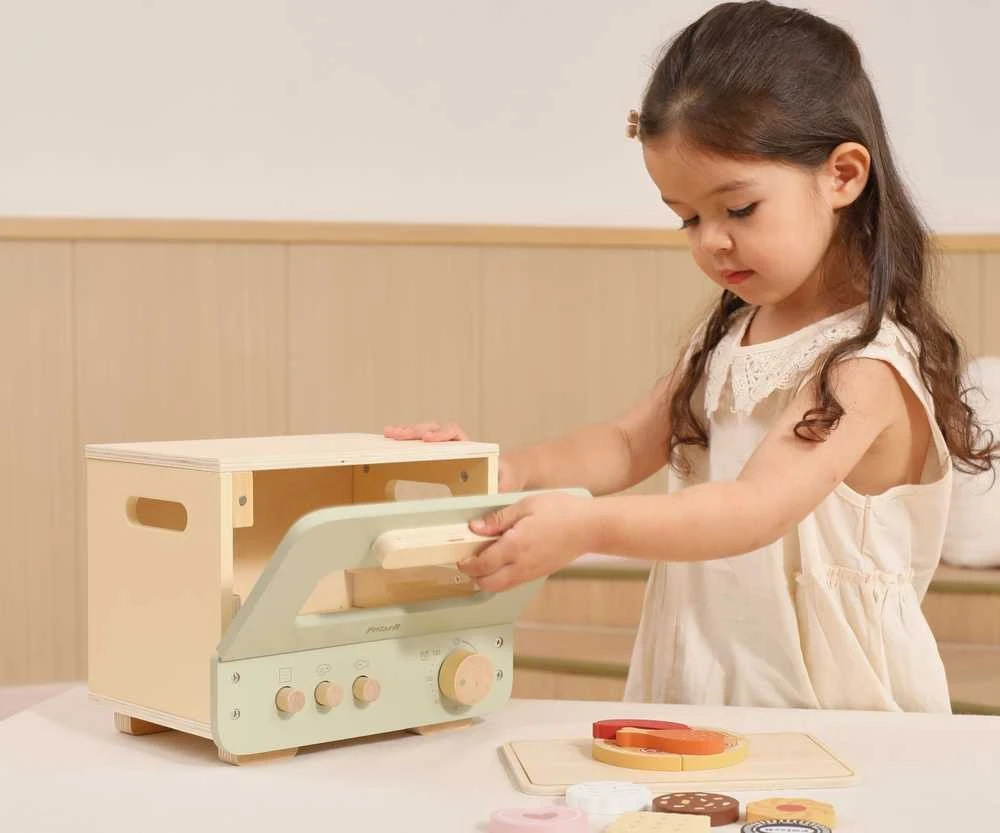 Viga Toys Medinis VIGA kepimo rinkinys su orkaite