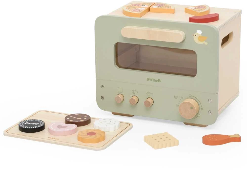 Viga Toys Medinis VIGA kepimo rinkinys su orkaite