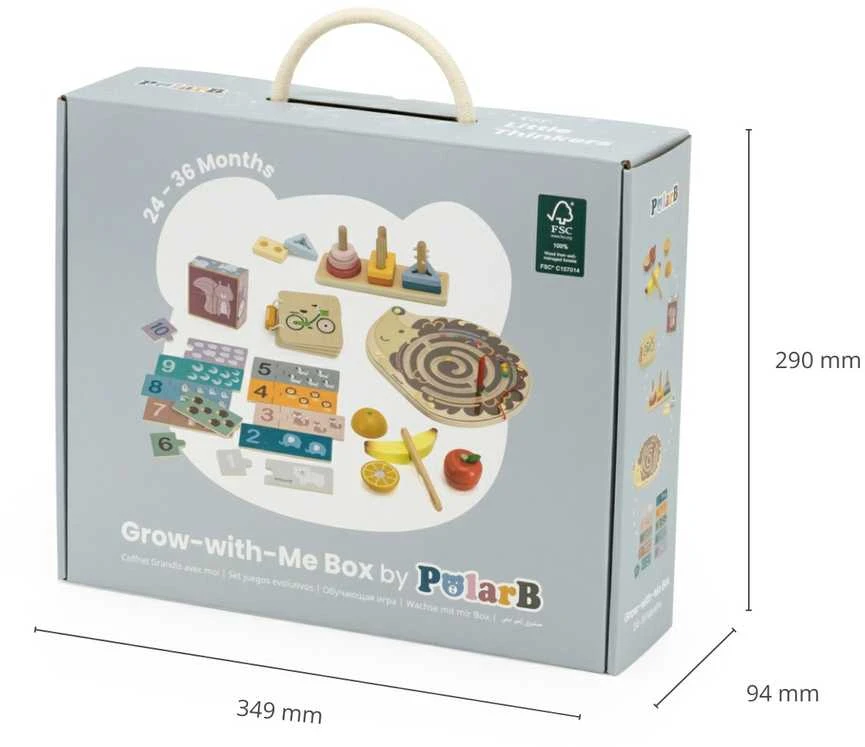 Viga Toys Edukacinių žaislų rinkinys Little Thinkers