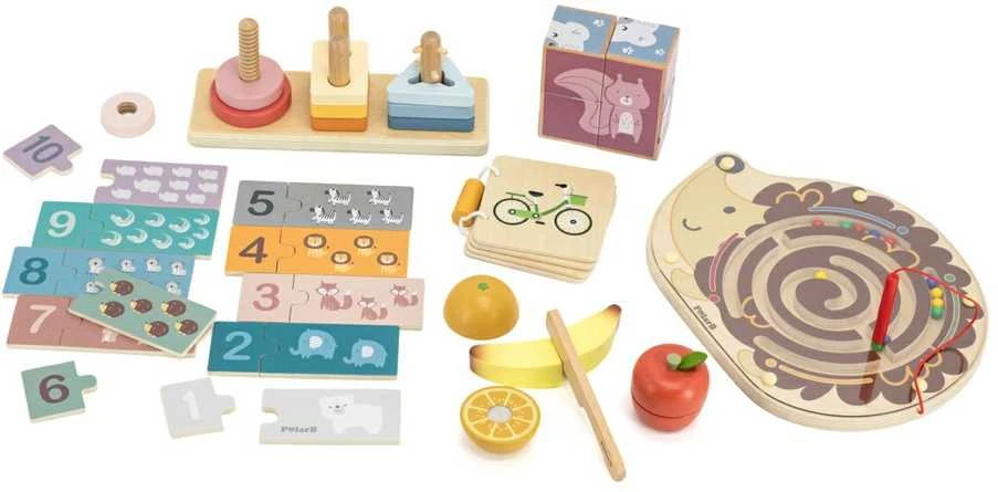 Viga Toys Edukacinių žaislų rinkinys Little Thinkers