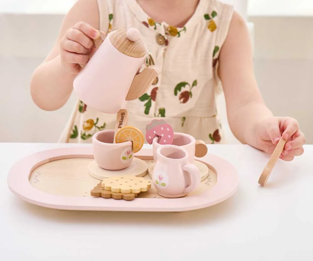Viga Toys Medinis arbatos rinkinys Arbatinė fantazija VIGA PolarB