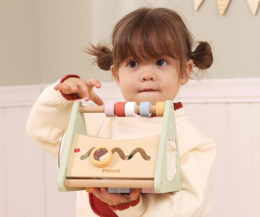 Bkids VIGA aktyvumo trikampis 5 in 1 medinis edukacinis žaislas
