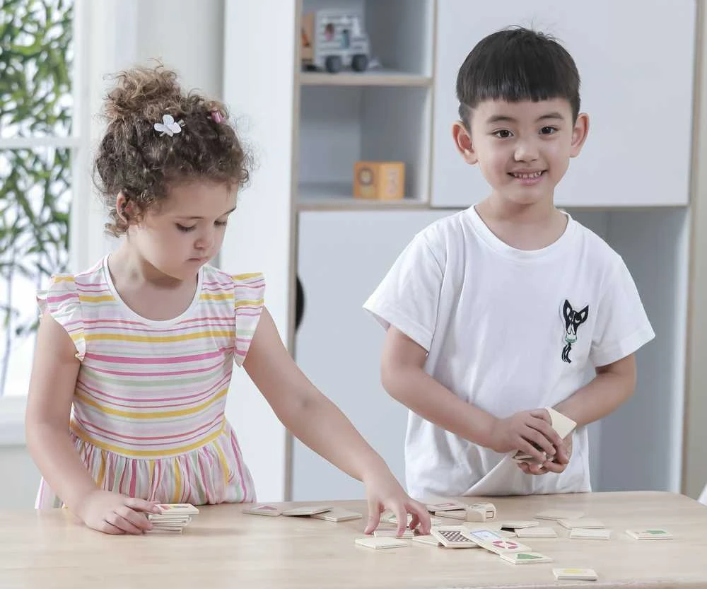 Viga Toys Medinis edukacinis žaidimas formų rūšiavimo dėlionė VIGA 37vnt