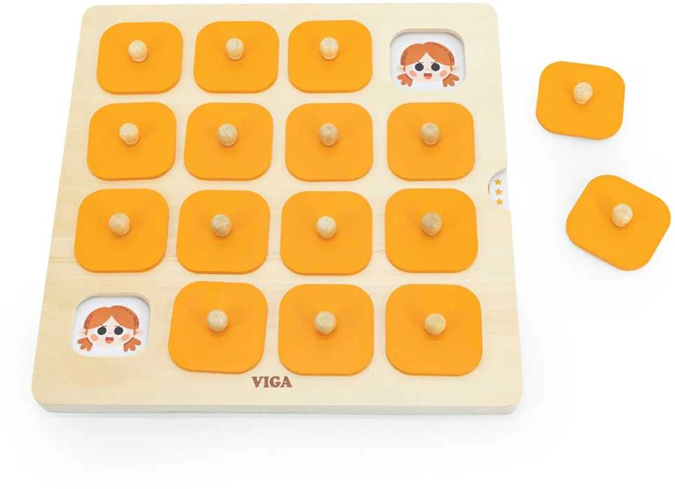 Dėlionė Viga Toys Viga Atminties Žaidimas Su 10 Kortelių