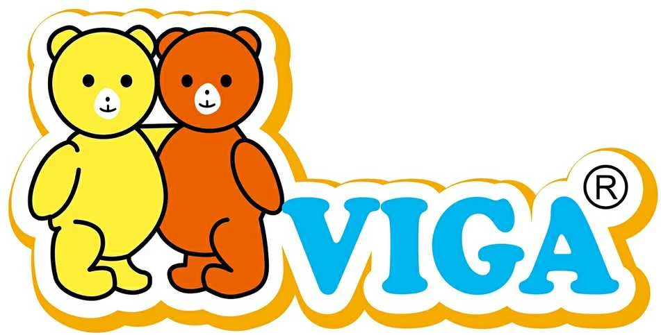 Viga Toys VIGA 44719 Medinis lėlių vežimėlis su gondola