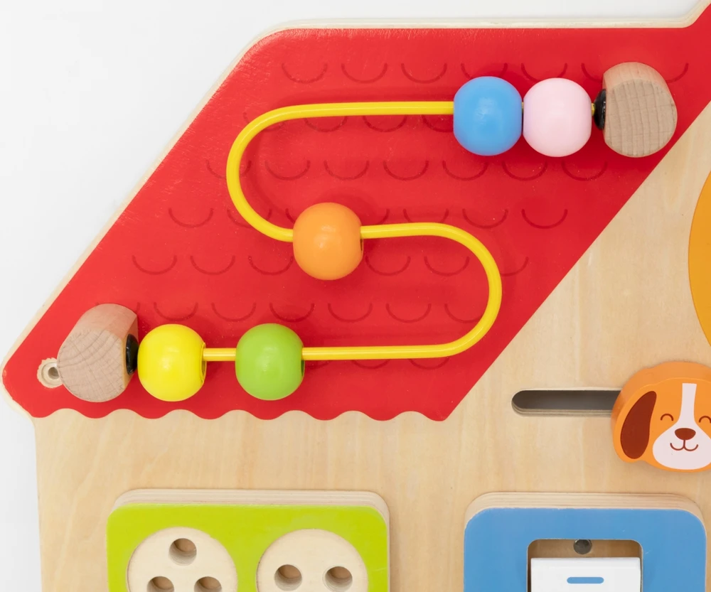 Medinė Montessori lavinamoji lentelė Atradimų ir mokymosi namelis VIGA
