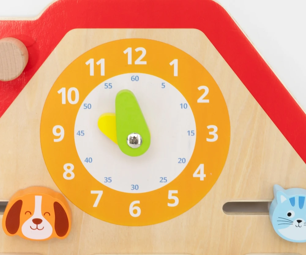 Medinė Montessori lavinamoji lentelė Atradimų ir mokymosi namelis VIGA