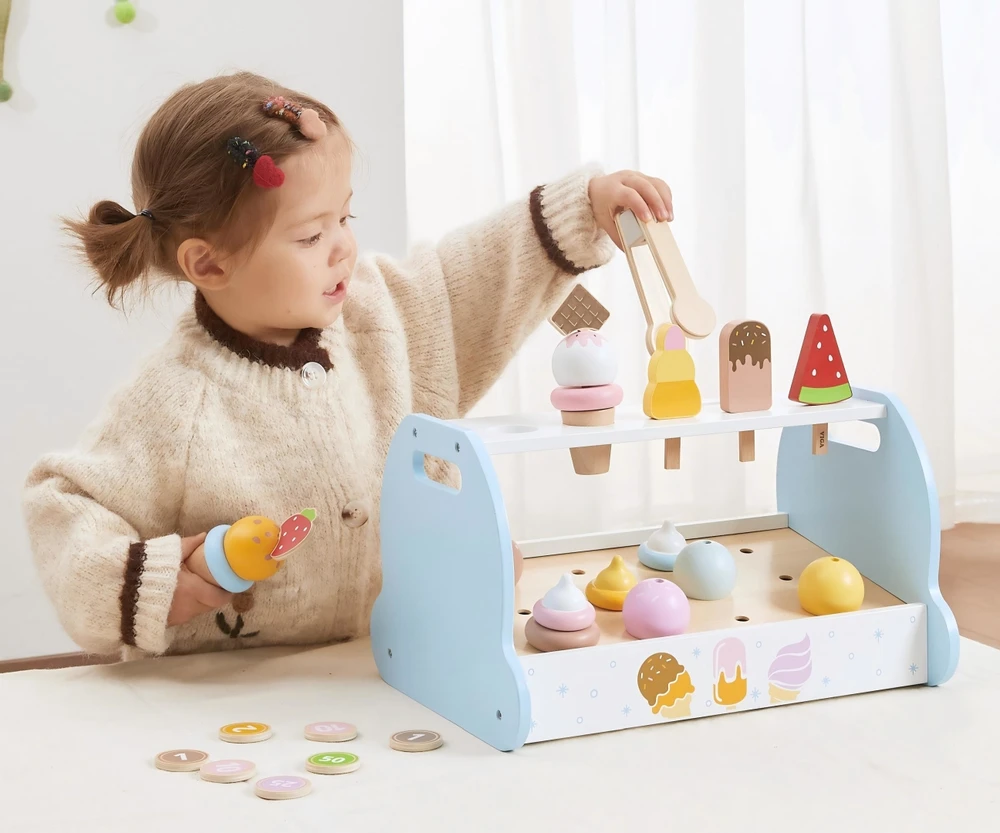 Polesie Viga 44842 Medinis mini ledainės saldumynų rinkinys