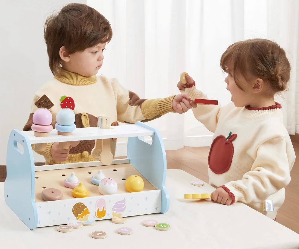 Polesie Viga 44842 Medinis mini ledainės saldumynų rinkinys