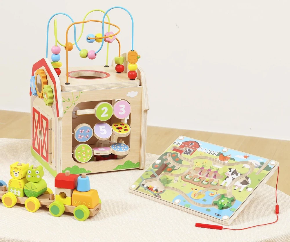 Bkids Viga 44851 Magnetinio labirinto diena ūkyje