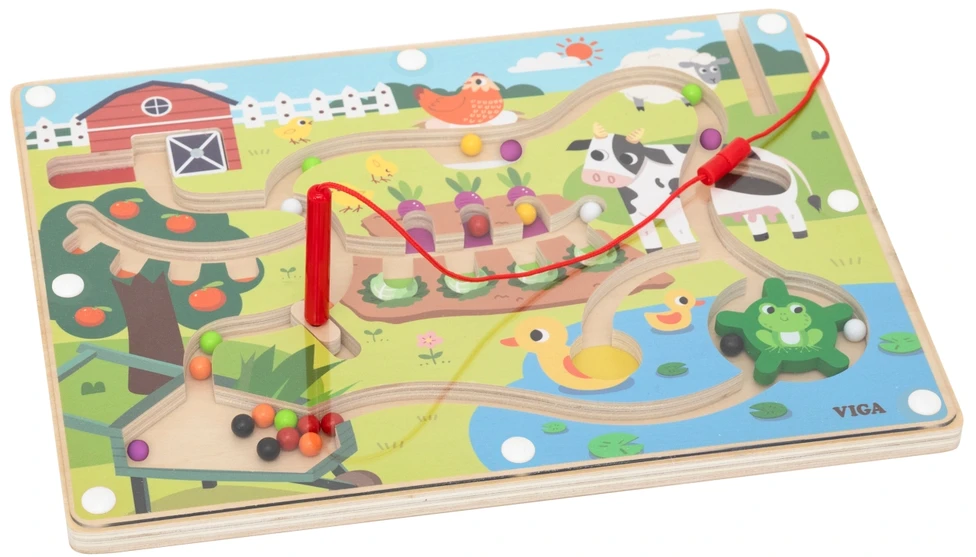 Bkids Viga 44851 Magnetinio labirinto diena ūkyje