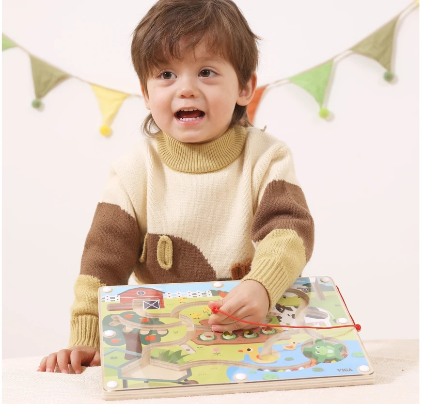 Bkids Viga 44851 Magnetinio labirinto diena ūkyje