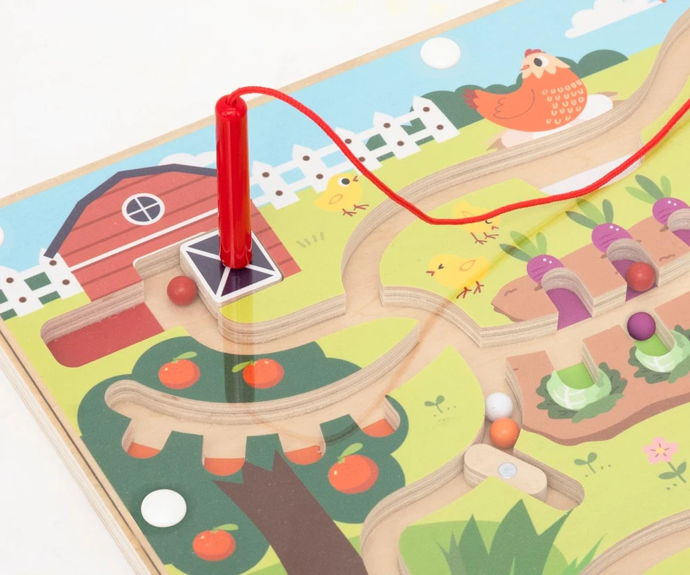 Bkids Viga 44851 Magnetinio labirinto diena ūkyje