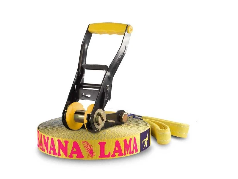 Vokietija Slackline Gibbon Banana Lama TreeWear rinkinys 15m/3,5cm