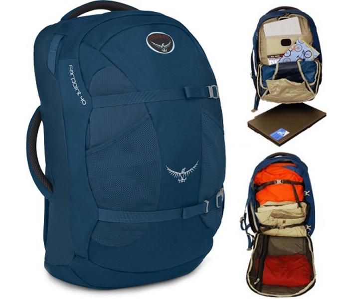 osprey farpoint 40 kaina