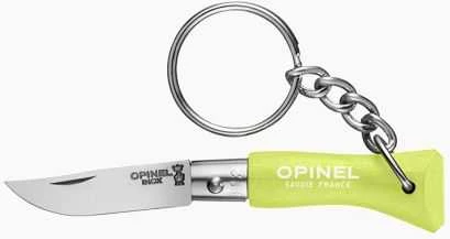 Raktų pakabuko peilis Opinel Colorama 02 Inox, šviesiai žalias