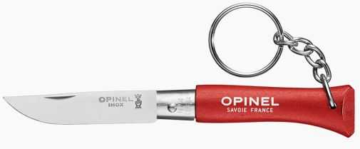 Opinel peilis Nr.4 buko rankena su pakabuku raktams