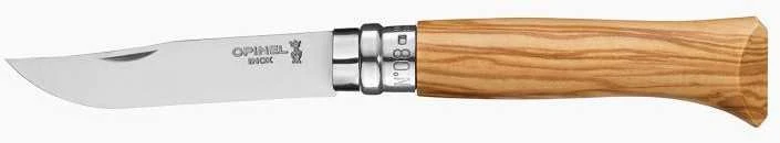 Opinel peilis Nr.8 alyvmedžio rankena dėžutėje