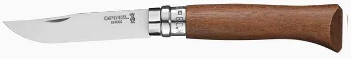 Opinel peilis Nr.8 riešutmedžio rankena dėžutėje