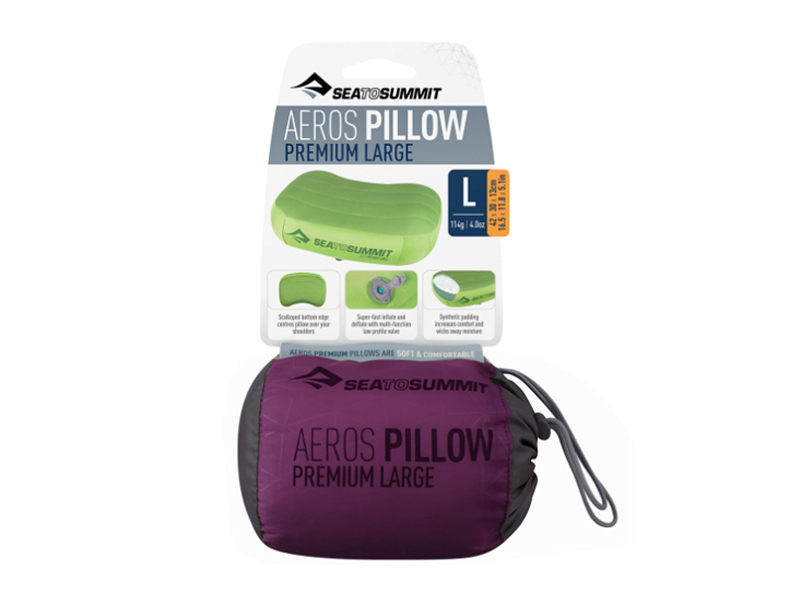 Pagalvė Sea To Summit Aeros Premium Pillow Large (Violetinė)