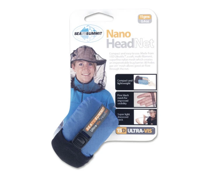 Australija Tinklelis nuo uodų Sea to Summit Nano Head Net