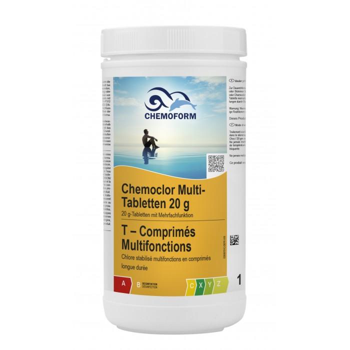 Chemoform Viskas viename MULTI-tabletės (20g), 1kg aprašymas - Prekės nuotrauka