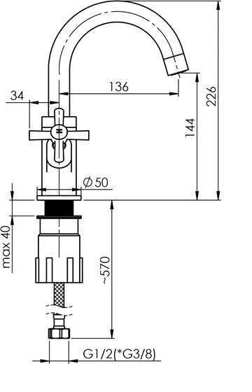 Rubineta Maišytuvas Valencia-33 (S)