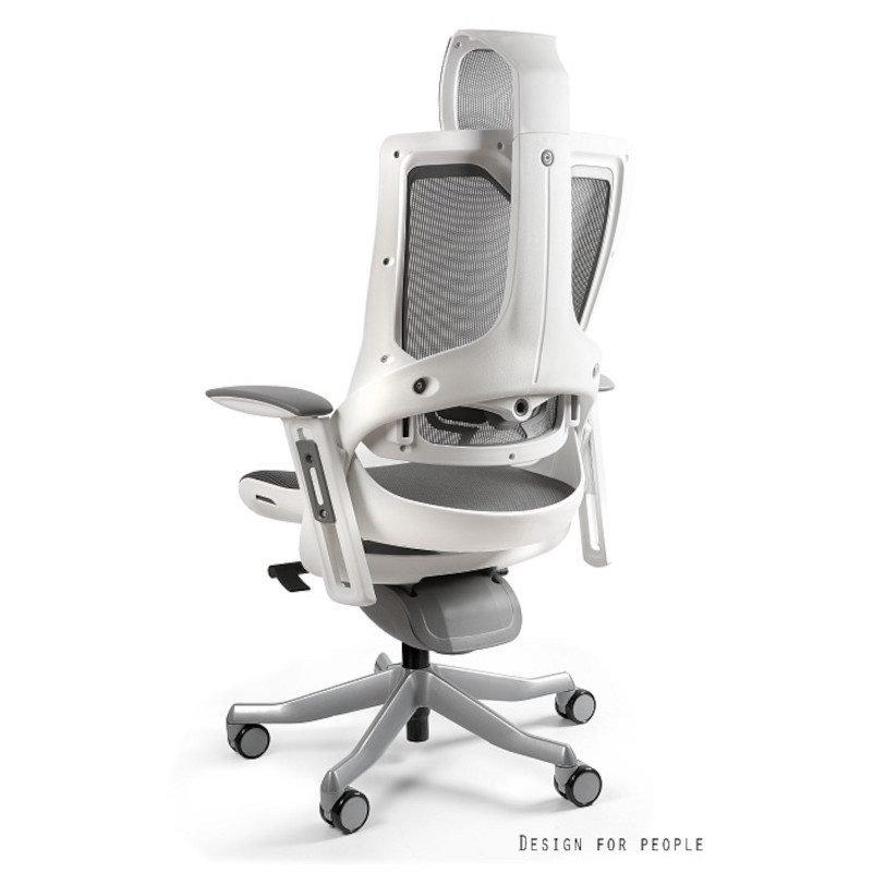 unique Ergonomiška biuro kėdė su tinkleliu Wau 2 Mesh - Balta/Grafito