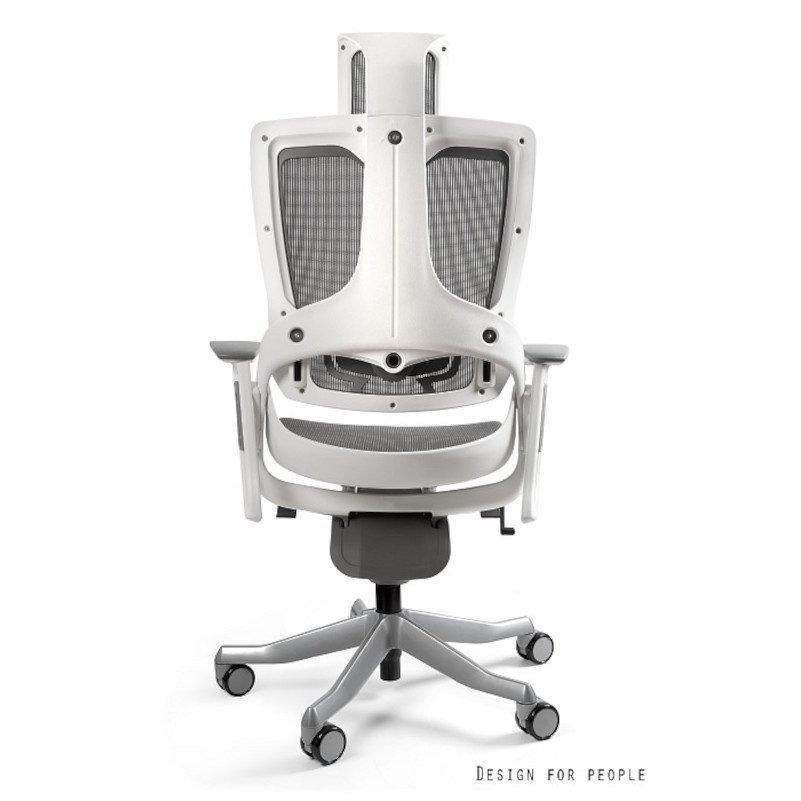 unique Ergonomiška biuro kėdė su tinkleliu Wau 2 Mesh - Balta/Grafito