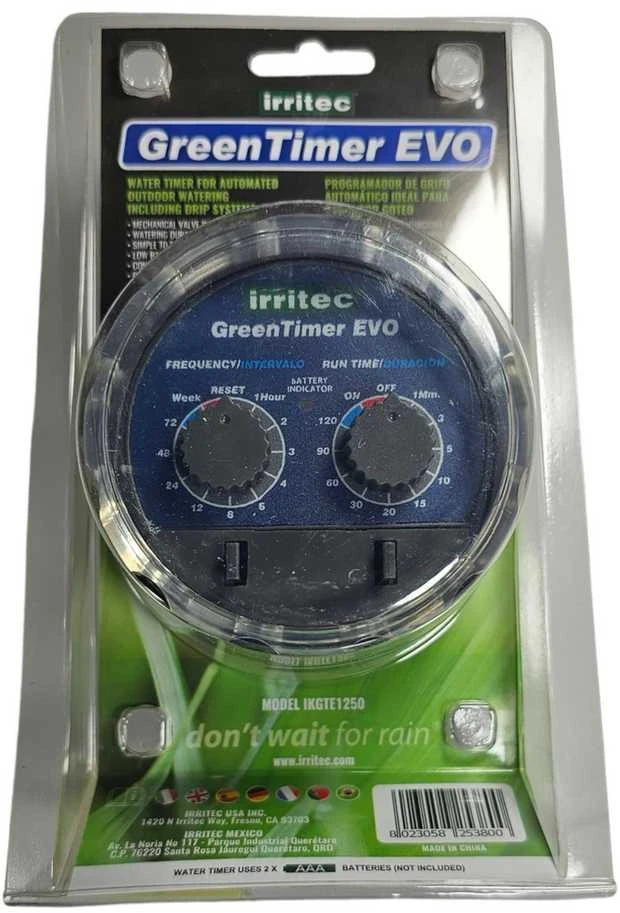 Irritec Programatorius laistymo sistemoms GreenTimer EVO