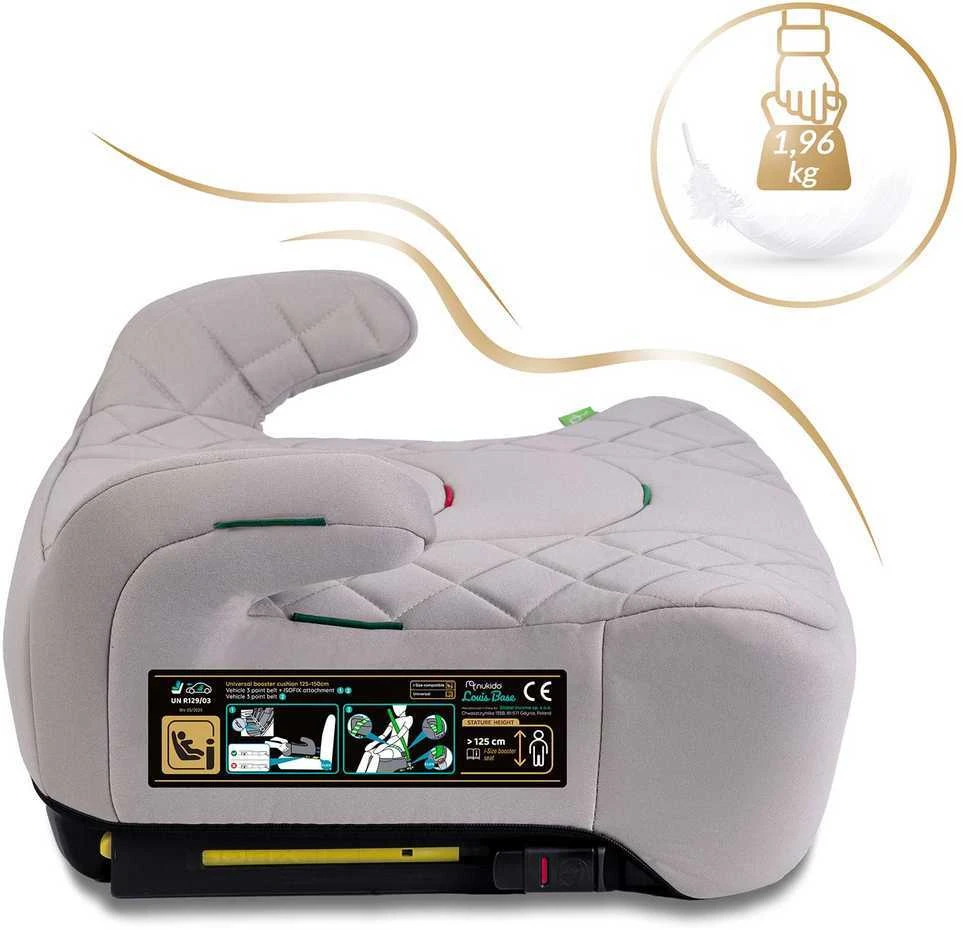 Automobilinė kėdutė, paaukštinimas Isofix 22–36 kg Louis Nukido 710202